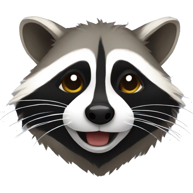 Raccoon emoji