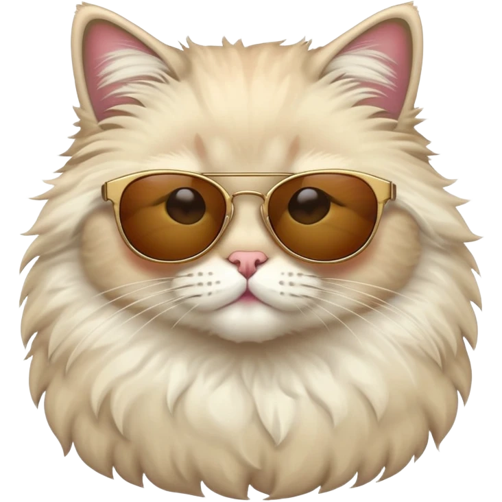 Cat wearing sunglasses emoji