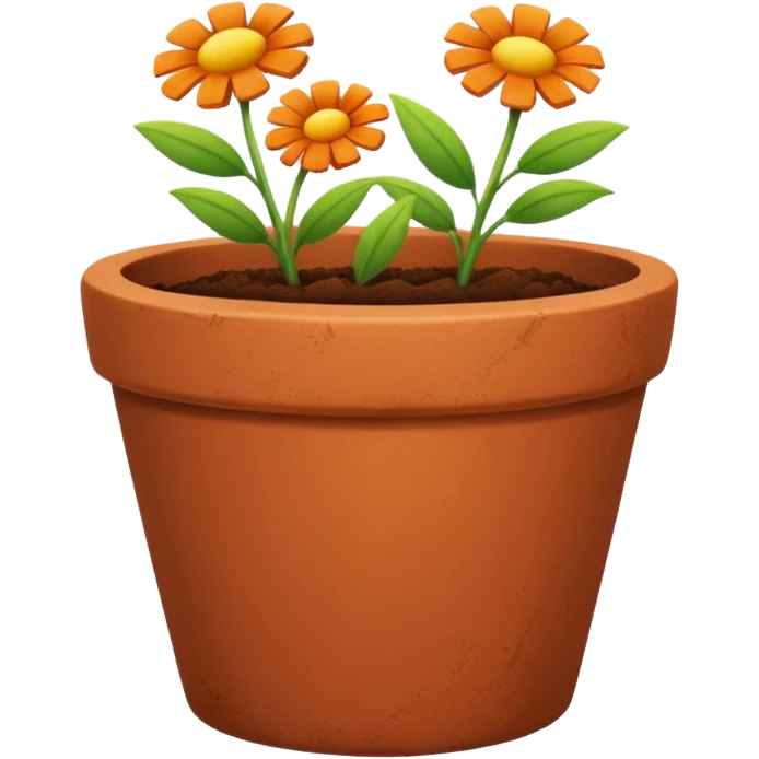 flower pot emoji
