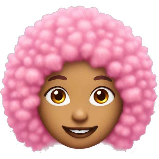 pink fluffy coquette  emoji