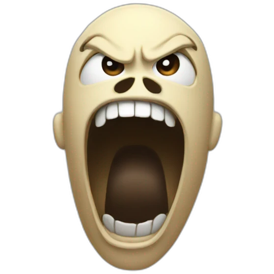Scream emoji