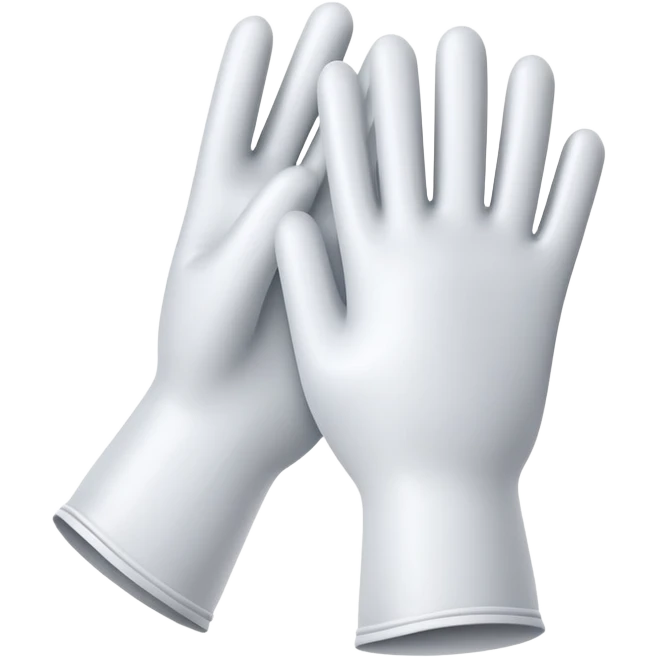 lab latex gloves emoji