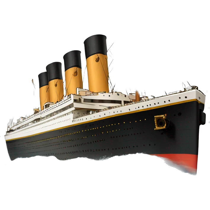 RMS Titanic White Star Line emoji