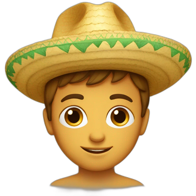 Sombreros niños emoji
