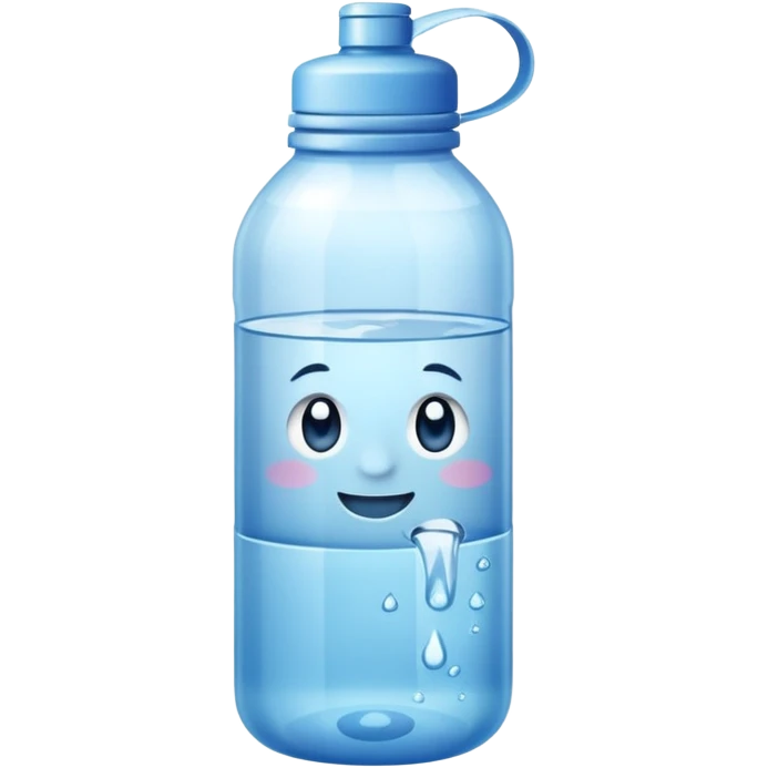 Water bottle  emoji
