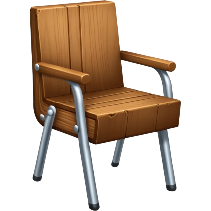 una silla y una mancuerna emoji