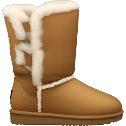ugg boots mini emoji