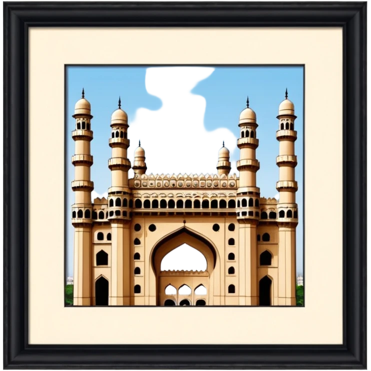 Hyderabad Charminar emoji