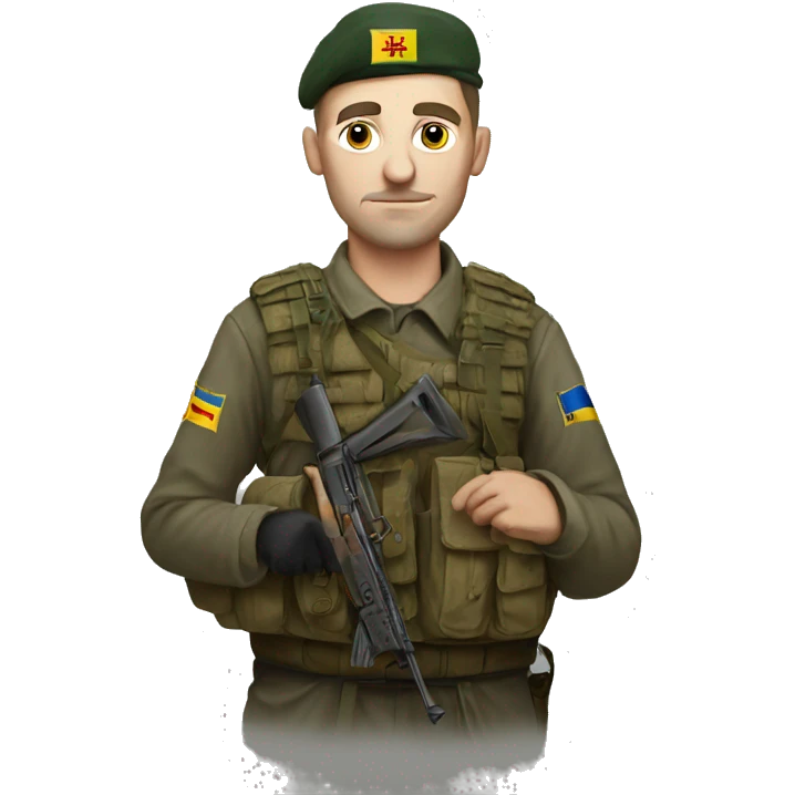 Ukrainian partisan emoji