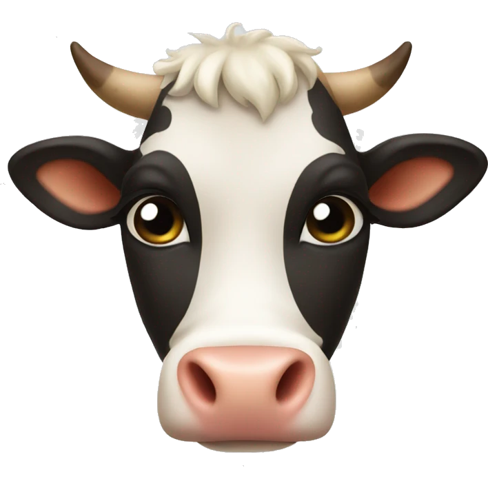 Little cow  emoji