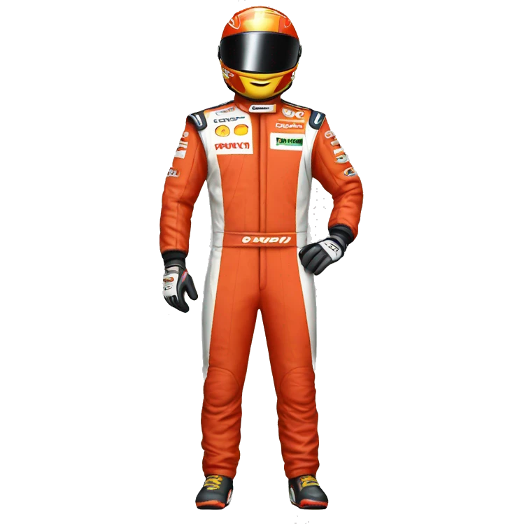 formula one racing gear emoji
