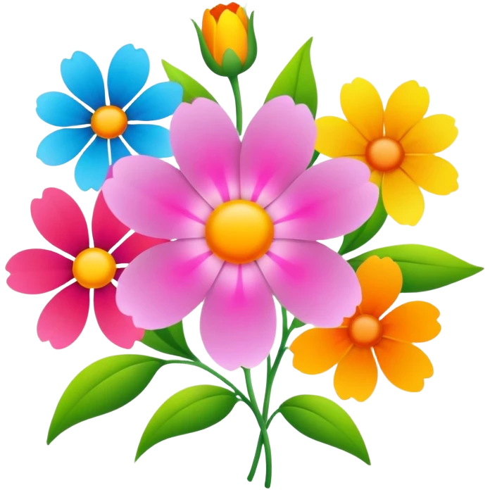 spring flowers emoji