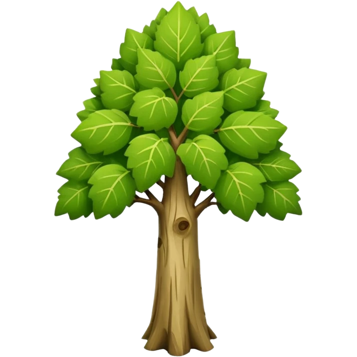 Poplar emoji