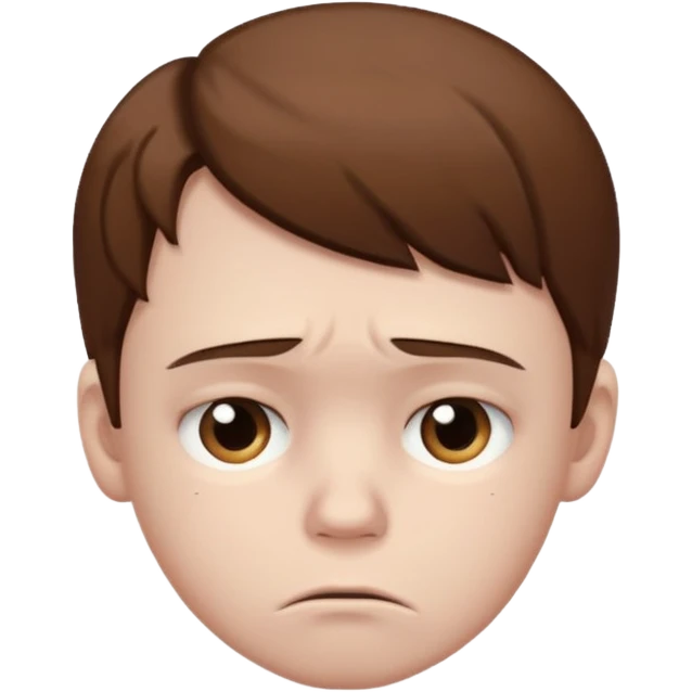 sad boy emoji