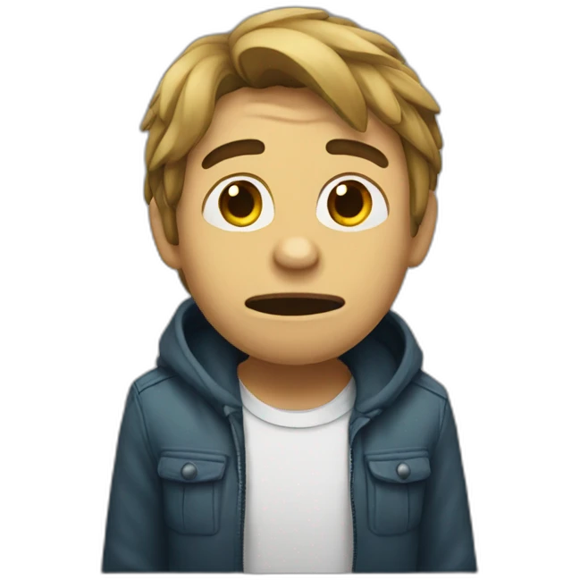 Singe qui pleure emoji