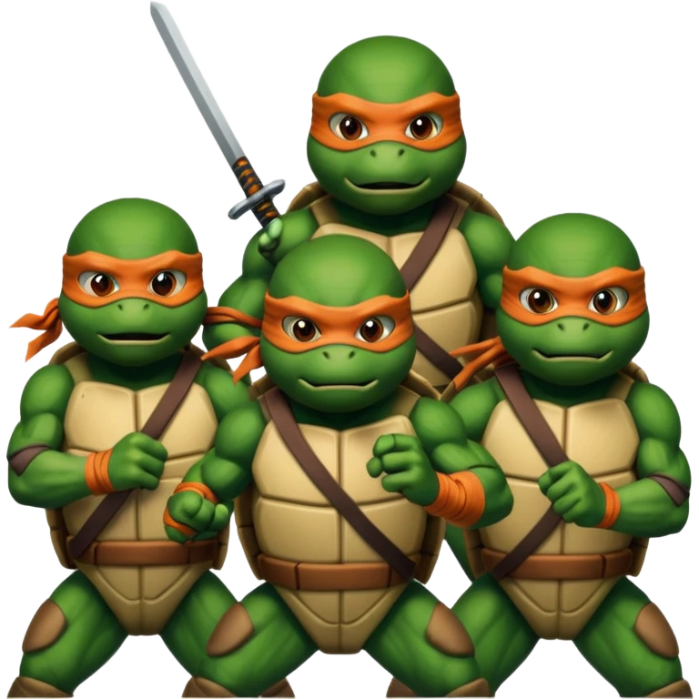 Ninja turtles emoji