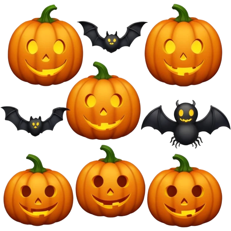 spooky emojis emoji