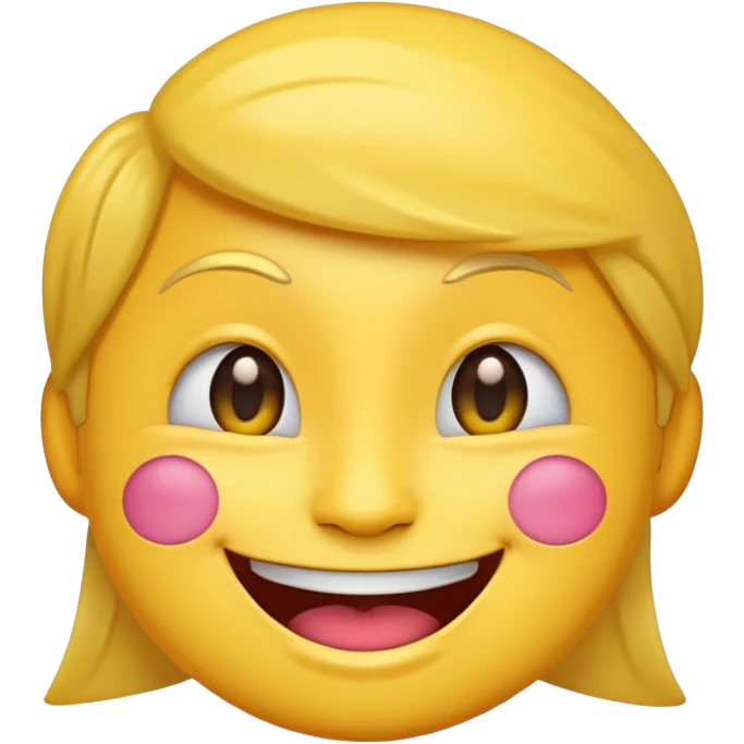 cartoon sticker of a colorful and cheerful proud and smirking emoji, no text, suitable for WhatsApp and Instagram emoji