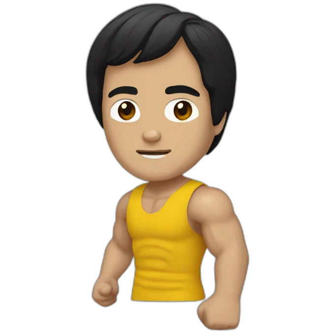 Bruce lee emoji