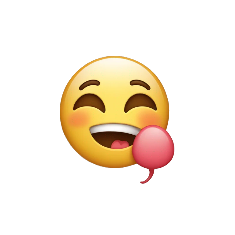 Chat qui fait un bisou  emoji