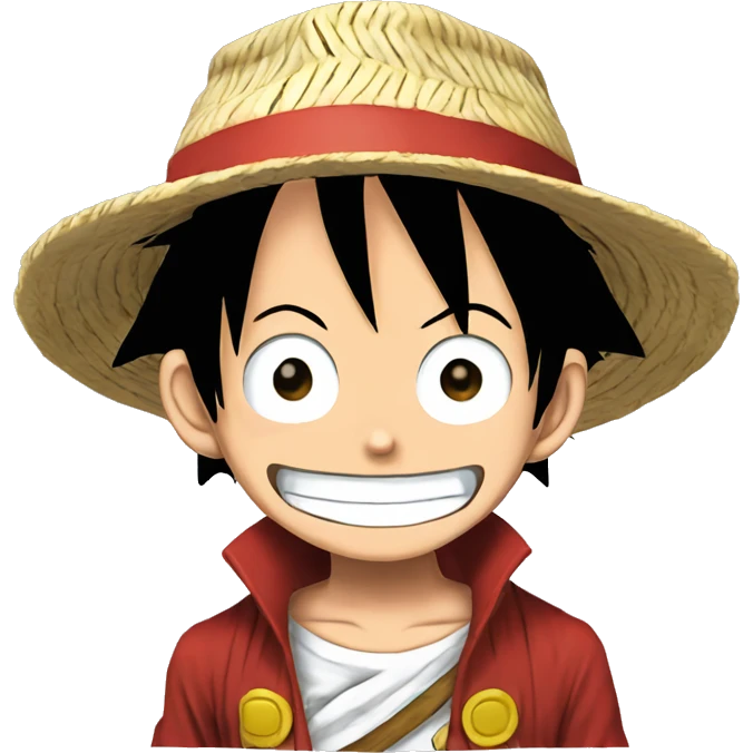 Monkey D Luffy from One Piece emoji