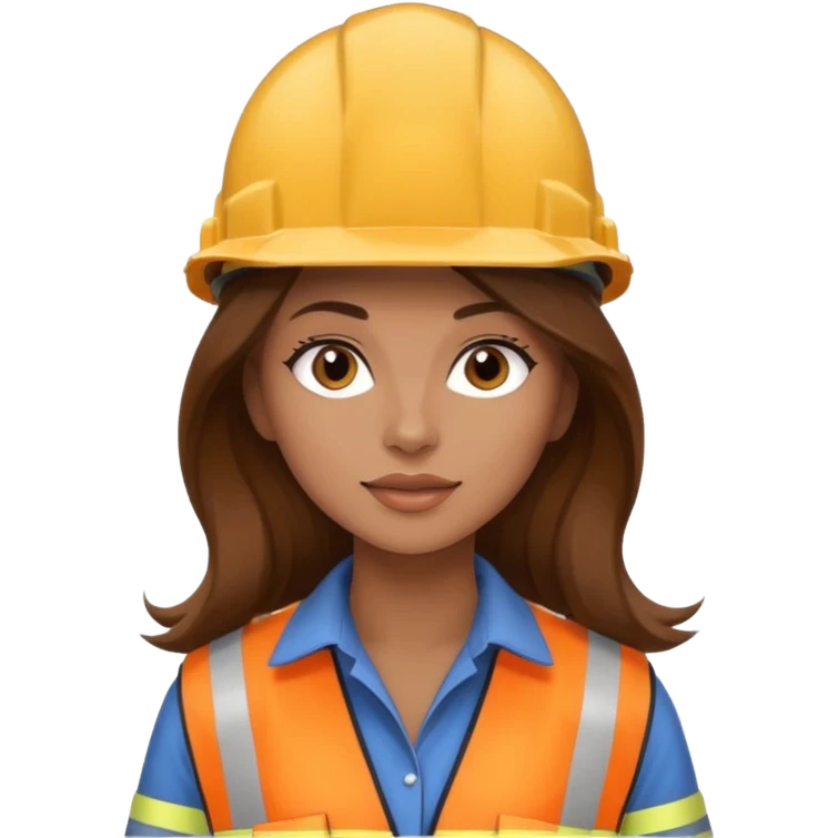 Professora de geologia mulher de cabelo comprido e sexy emoji