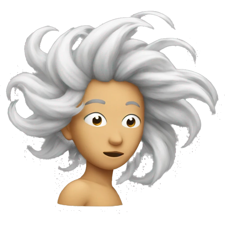 wind blowing emoji