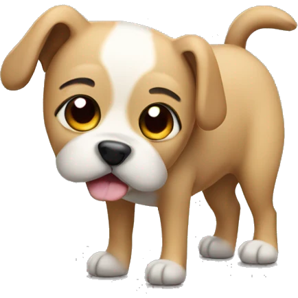 dog pooping emoji