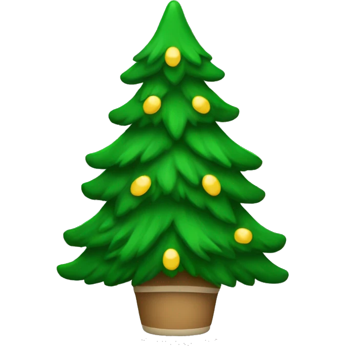 Christmas tree with uggs emoji