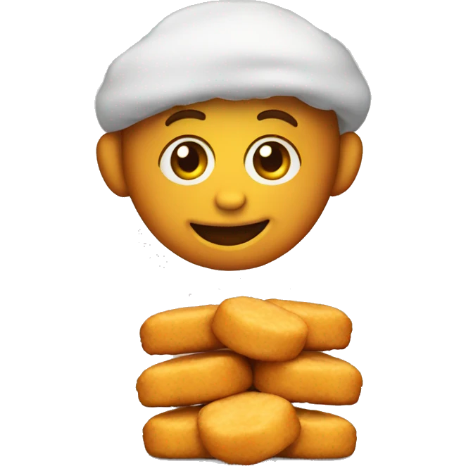 chicken nuggets emoji