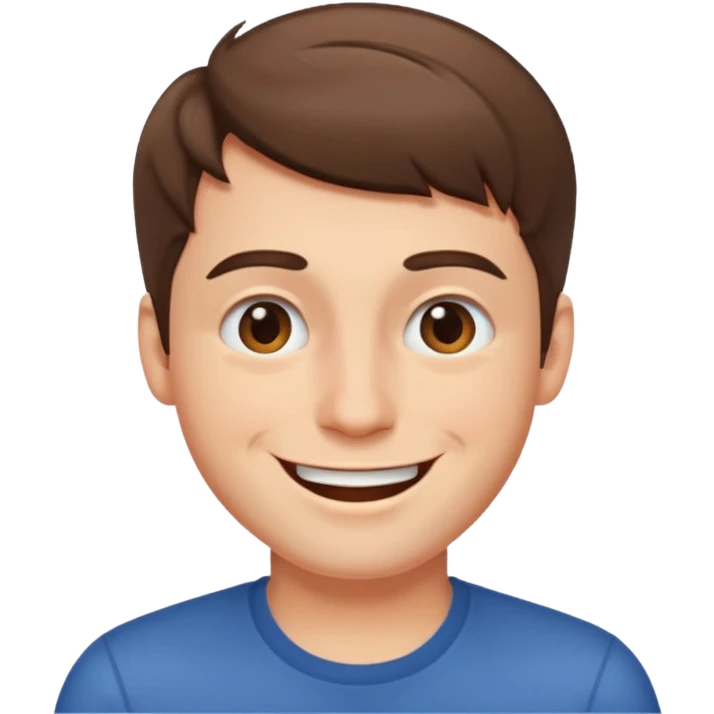 guy winking emoji