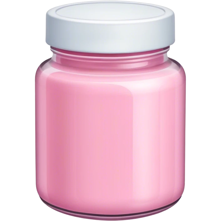 Esthetic pink cream emoji