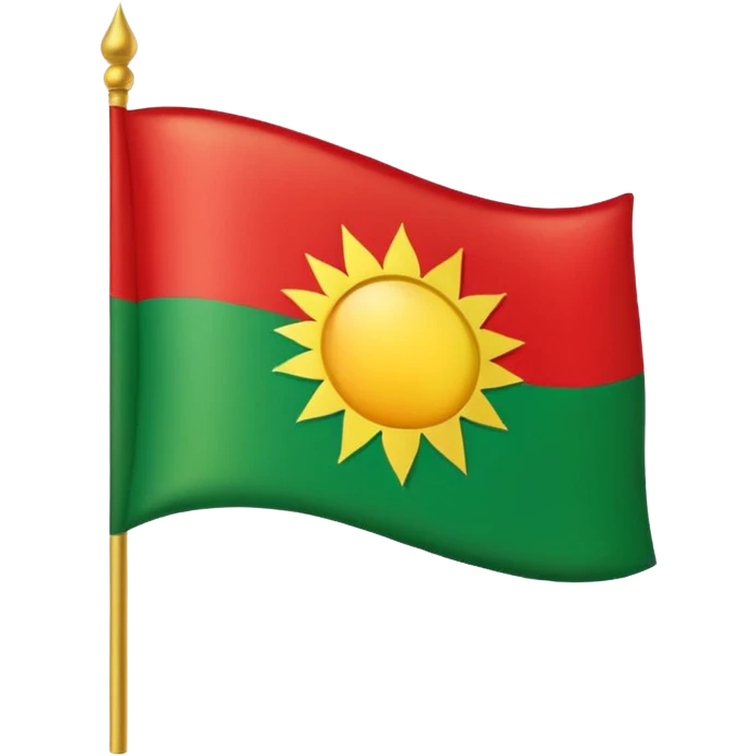 The Kurdistn Flag emoji