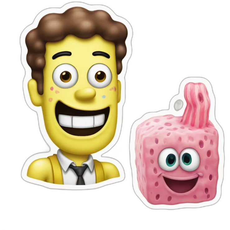 Spongebob and Patrick star emoji