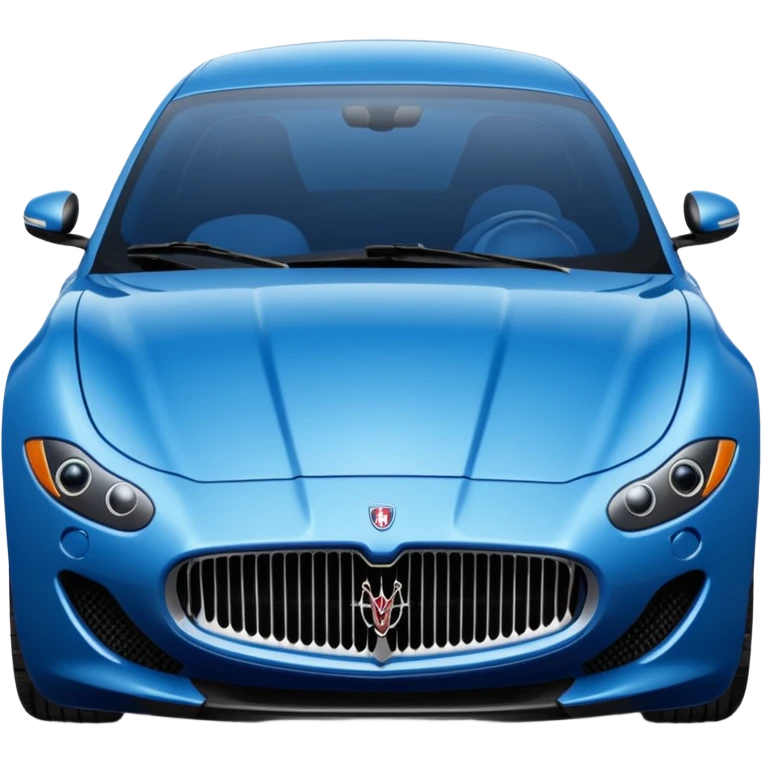 Blue Maserati emoji