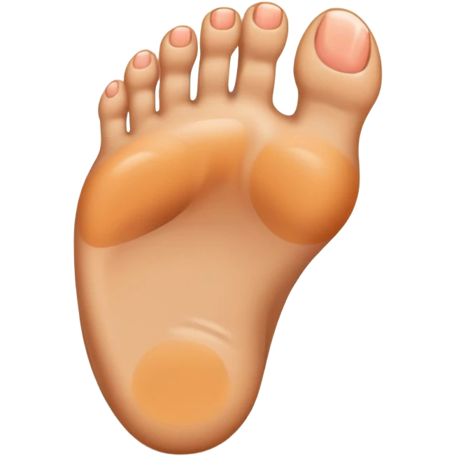Toe flipping someone off emoji