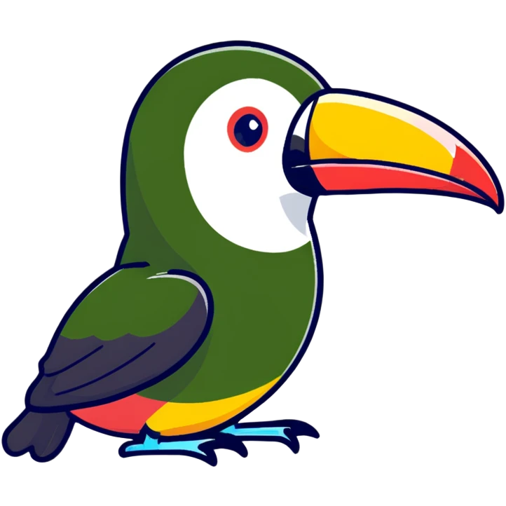 toucan and guava together emoji