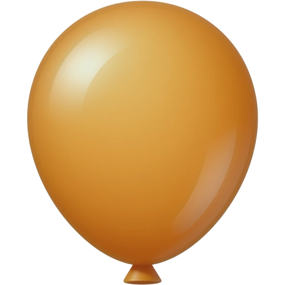 Болончик с оранжевой краской emoji