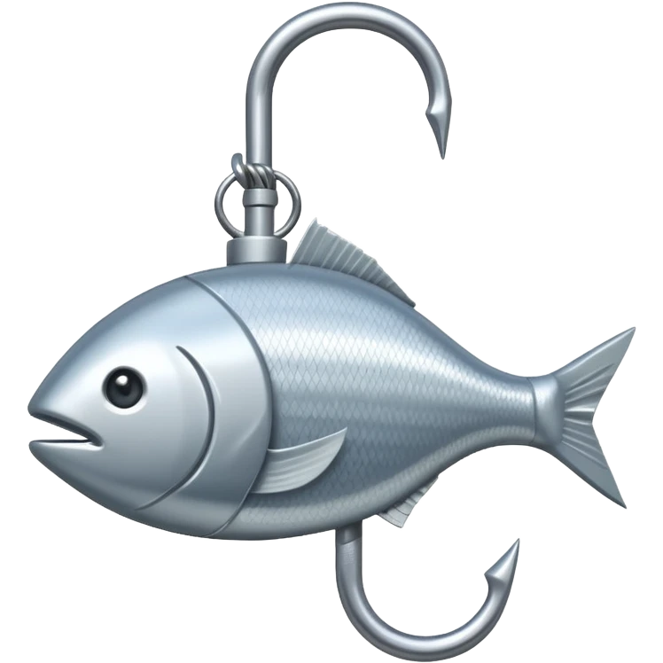 сделай крючок для удочки на который попался доллар emoji