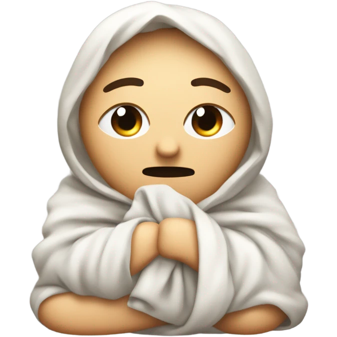 Stressed cold and sick emoji
