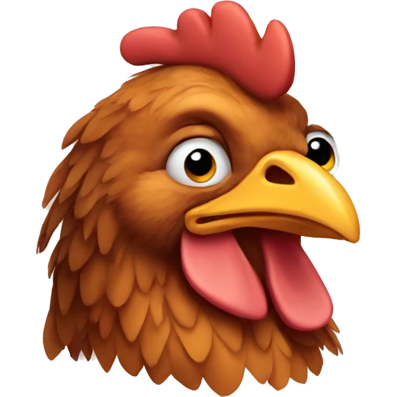 Chicken emoji