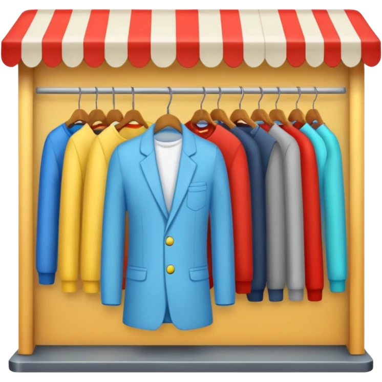 clothing store emoji
