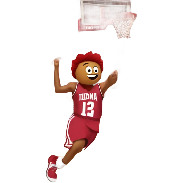 Indiana basketball emoji