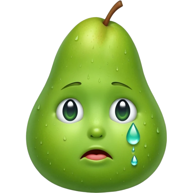 Birne die weint emoji