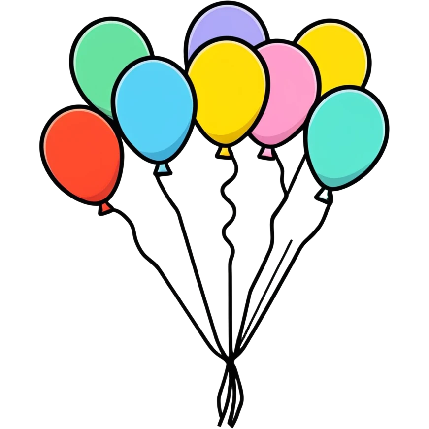 Balloons emoji