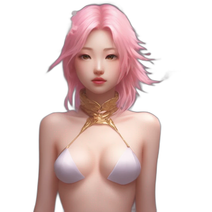 sakura-haruno, -david- bellemere,-bare-belly,-wings,-choker,-bathed-in-shadows,-fov-90-degrees,-short-lighting,-I-usm, -cold-colors,-gilded-technique,-extremely-hyper-aesthetic,-absurdres emoji
