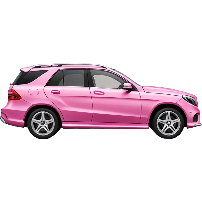 Pink Mercedes  emoji