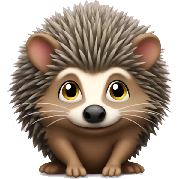 Christian hedgehog  emoji