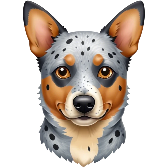 Australian cattle dog emoji
