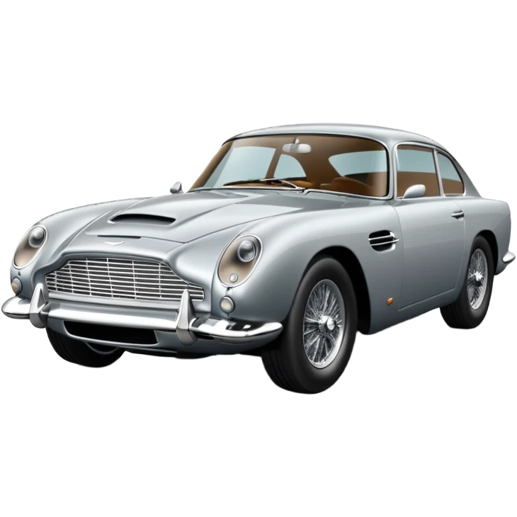 Aston martin DB5 emoji